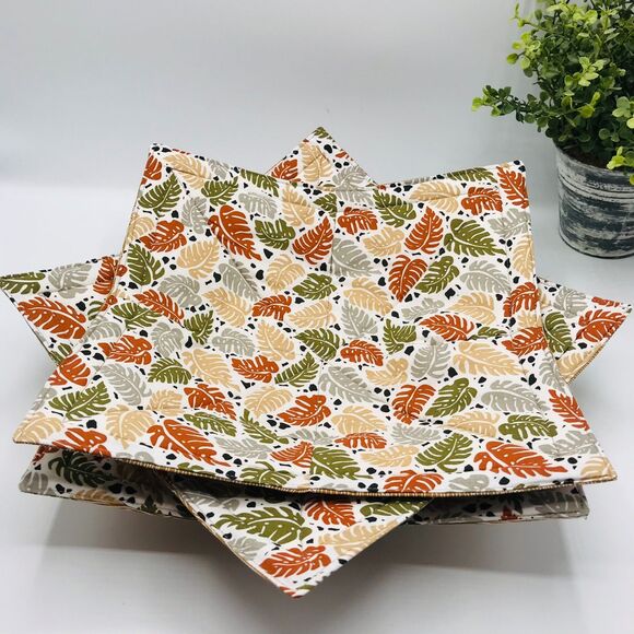 Gift Set of 3 Microwave Bowl Cozies, 3 Sizes, Dinner Plate, Soup Bowl, Pint Size - Picture 2 of 8